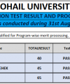 test result 04 Sep